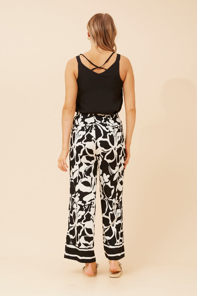 CKM - WIDE LEG PRINT PANT