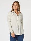 THREADZ - PAIGE GARMENT WASHED SHIRT