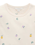 PUREBABY - BRODERIE LAYERING TOP
