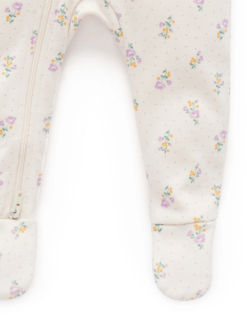 PUREBABY - THICK ZIP GROWSUIT