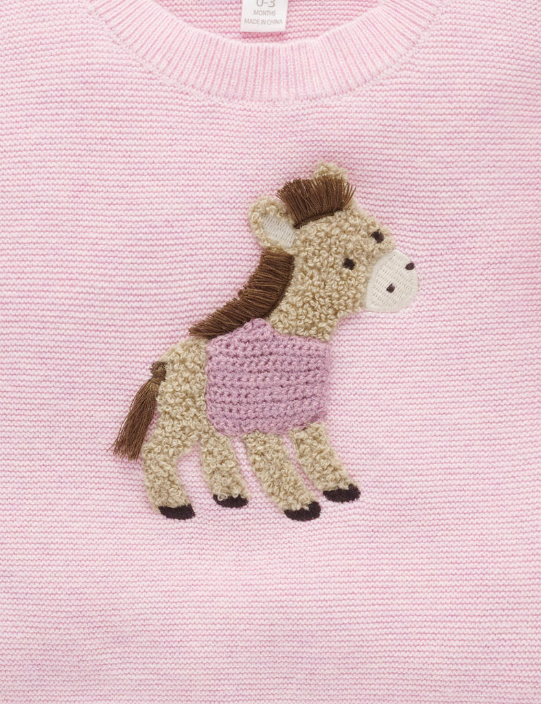 PUREBABY - ON THE FARM JUMPER