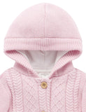 PUREBABY - CABLE PADDED JACKET