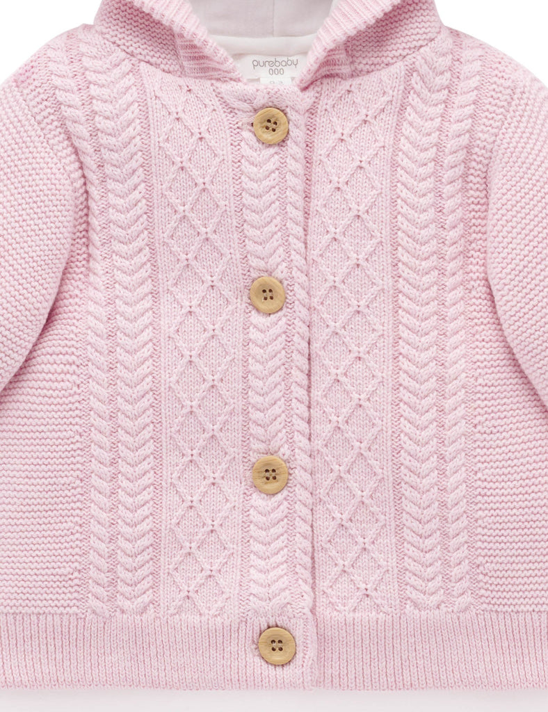 PUREBABY - CABLE PADDED JACKET