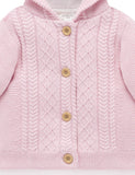 PUREBABY - CABLE PADDED JACKET