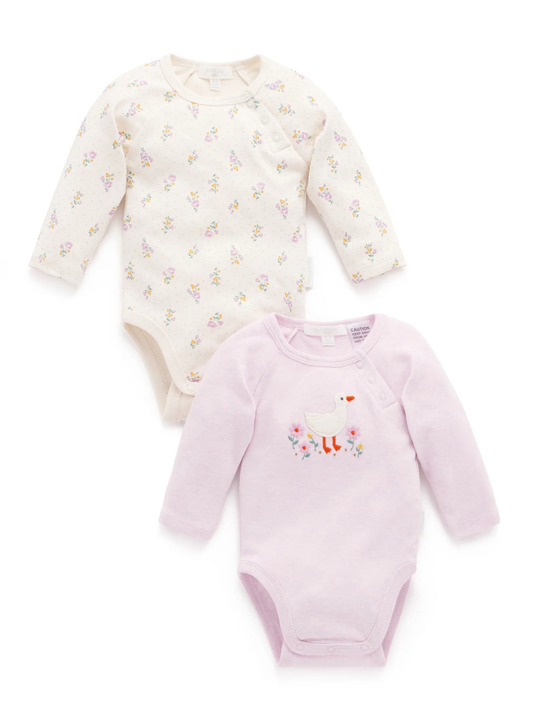 PUREBABY - RUFFLE BODYSUIT