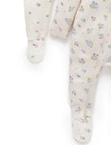 PUREBABY- DIGITAL ZIP GROWSUIT