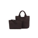 BLACK CAVIAR - RIVIERA 2 PIECE MINI TOTE HANDBAG