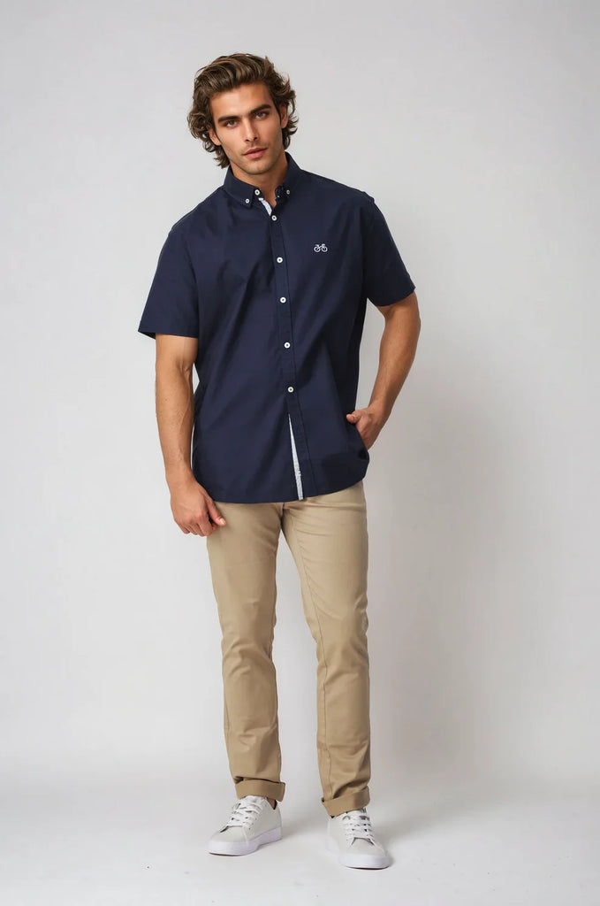 BLACK WOOD - NOOSA OXFORD SHORT SLEEVE SHIRT