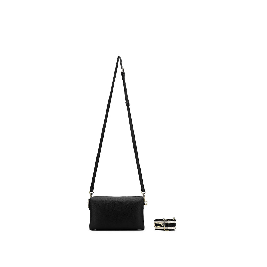 BLACK CAVIAR - STELLA CROSSBODY