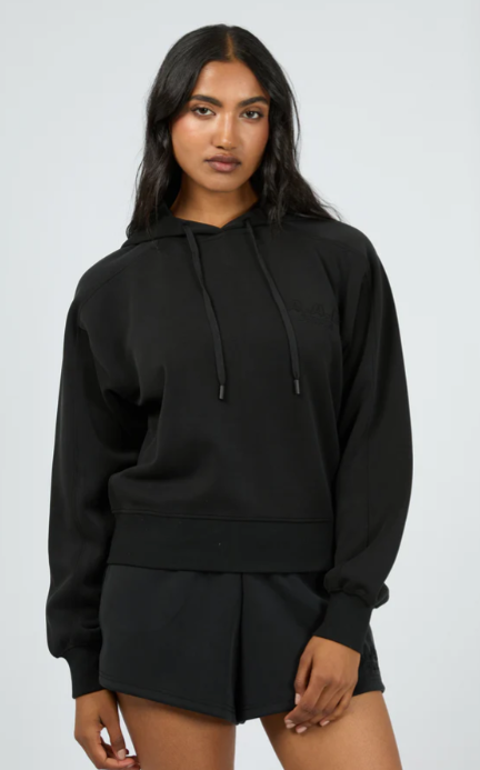 ALL ABOUT EVE - LUXE ACTIVE CROP HOODIE