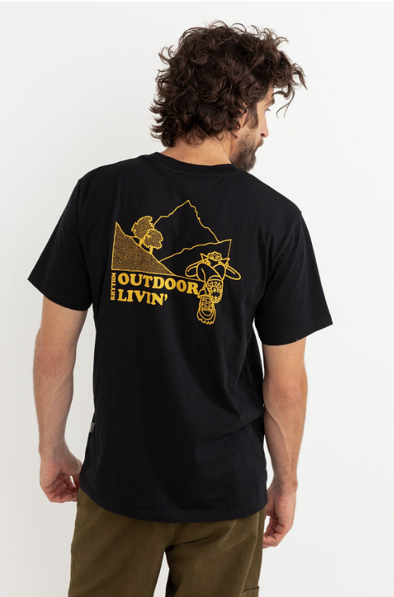RHYTHM - OUTDOOR LIVING SS T-SHIRT