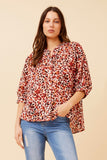 CKM - 3/4 SLEEVE PRINTED SHIRT