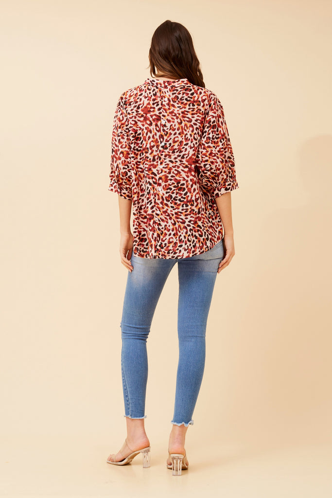 CKM - 3/4 SLEEVE PRINTED SHIRT