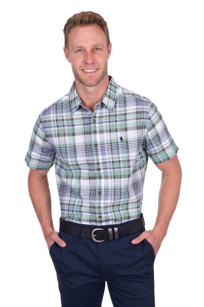 THOMAS COOK - GERRY LINEN SS SHIRT