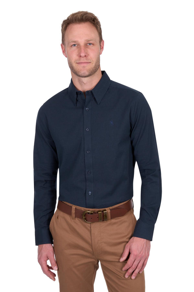 THOMAS COOK - ROGER LINEN LS SHIRT