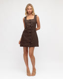 WHITE CLOSET - MINI VEST DRESS