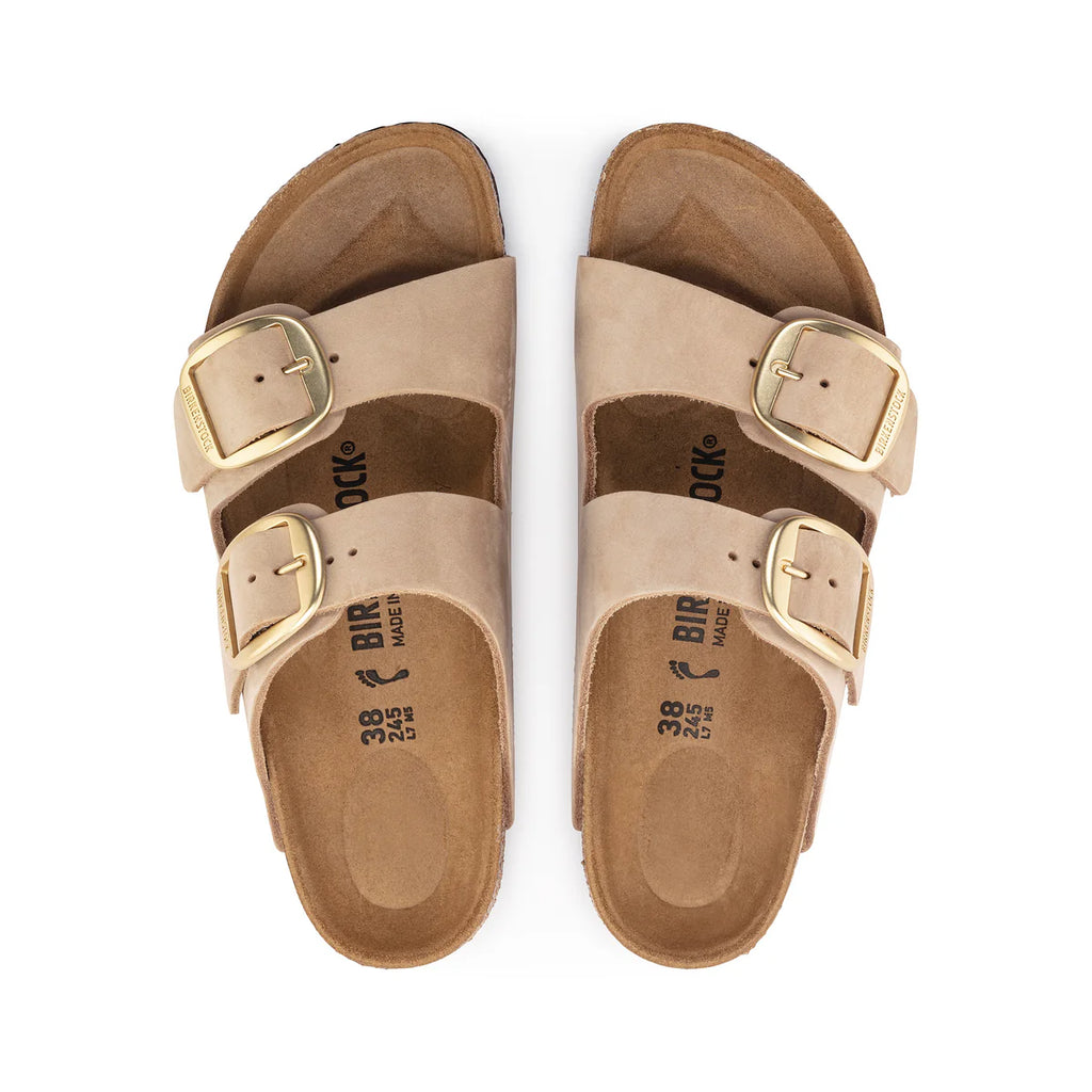 BIRKENSTOCK - ARIZONA BIG BUCKLE NUBUCK LEATHER NARROW