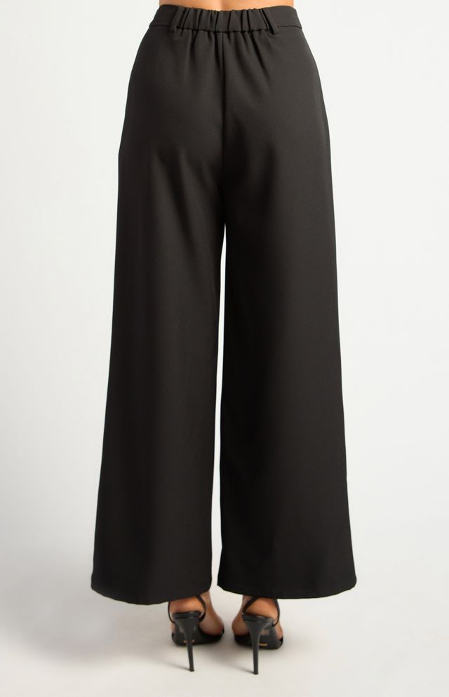 STYLE STATE - WIDE LEG PANTS WITH ELASTIC WAIST