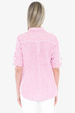 JUMP - STRIPE LINEN SHIRT