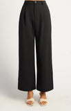STYLE STATE - WIDE LEG PANTS WITH BACK ELASTIC DETAIL