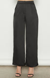 WINNIE & CO - HIGH WAISTED SATIN WIDE LEG PANT