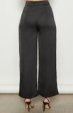 WINNIE & CO - HIGH WAISTED SATIN WIDE LEG PANT