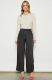 WINNIE & CO - HIGH WAISTED SATIN WIDE LEG PANT
