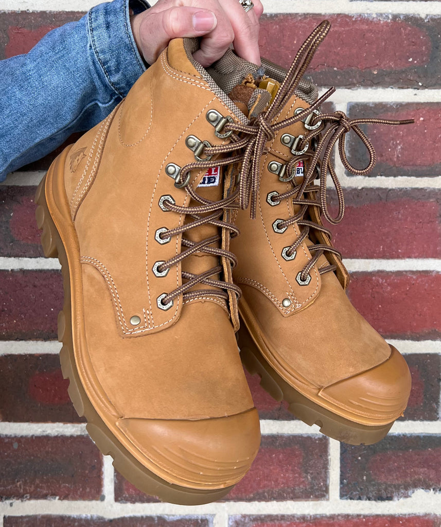 STEEL BLUE - ARGYLE BOOT