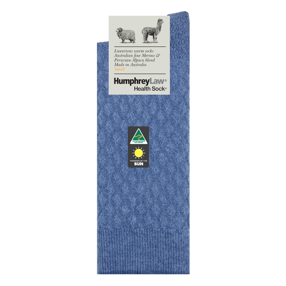 HUMPHREY LAW - ALPACA/MERINO TWISTED SOCKS