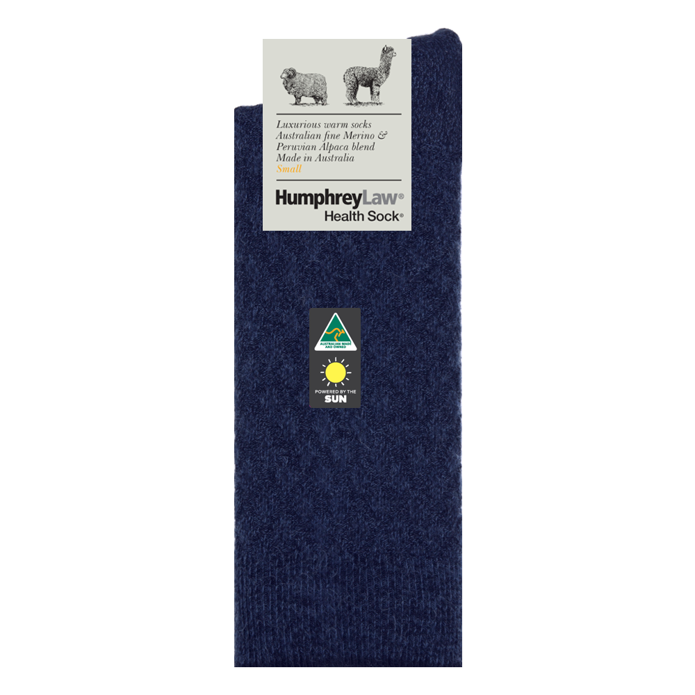 HUMPHREY LAW - ALPACA/MERINO TWISTED SOCKS