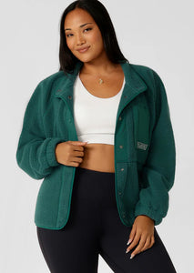 LORNA JANE - ON THE MOVE SPORTS FLEECE JACKET