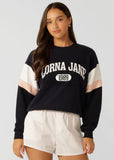 LORNA JANE - SOFT TOUCH COLLEGE LOUNGE SWEAT