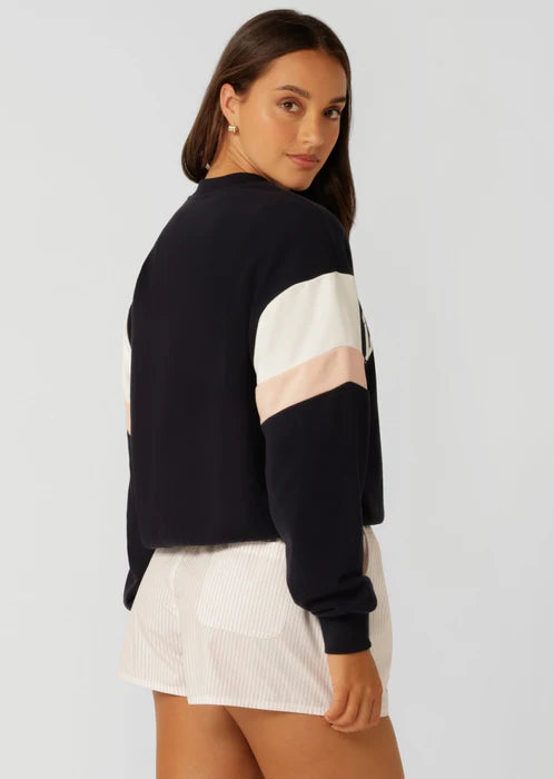 LORNA JANE - SOFT TOUCH COLLEGE LOUNGE SWEAT