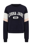 LORNA JANE - SOFT TOUCH COLLEGE LOUNGE SWEAT