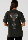 LORNA JANE - WORLD TOUR WASHED RELAXED T-SHIRT