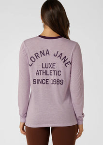 LORNA JANE - LIMITED EDITION LOTUS LONG SLEEV T-SHIRT