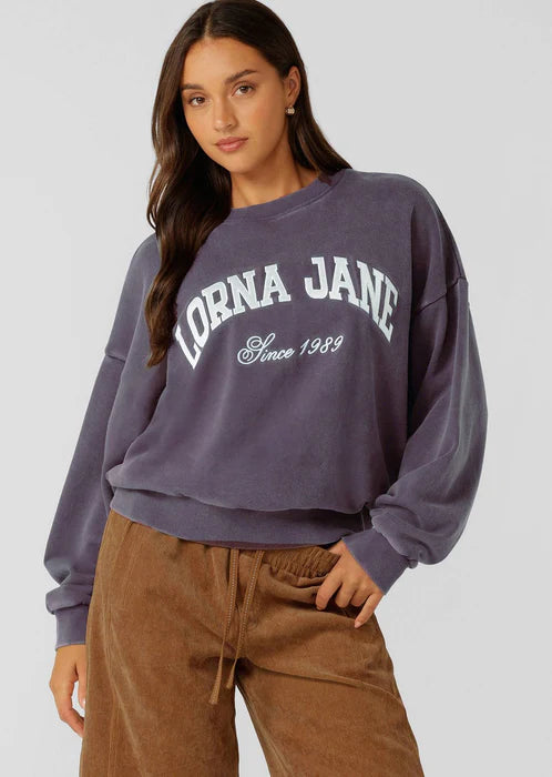 LORNA JANE - NEW SPORT WASHED SWEATSHIRT