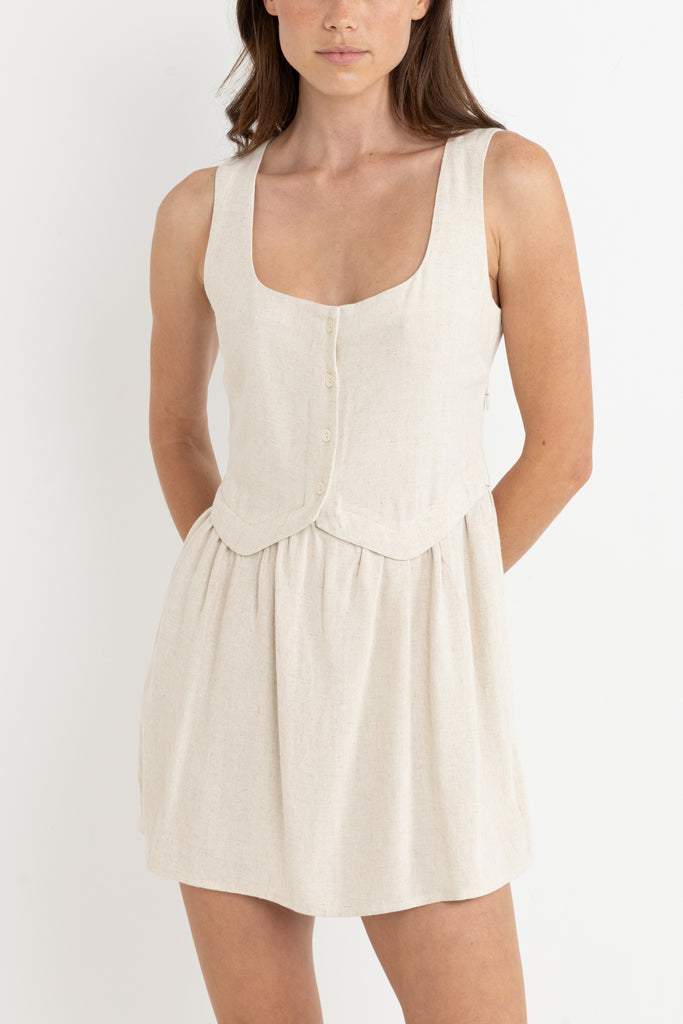 RHYTHM - VEST MINI DRESS