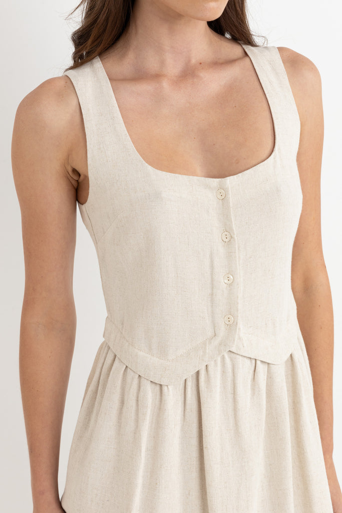 RHYTHM - VEST MINI DRESS