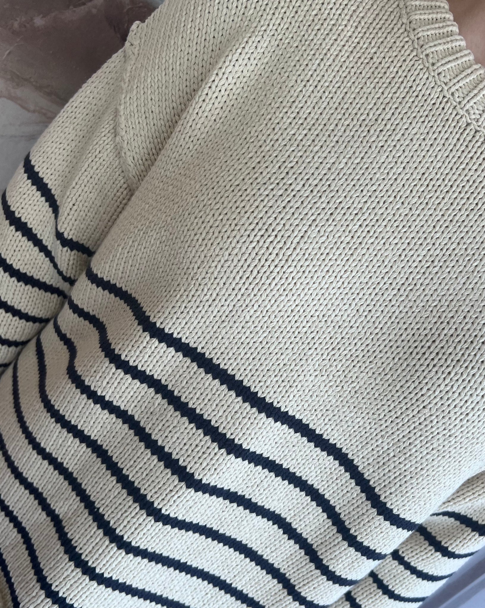 WHITE CLOSET - STRIPE JUMPER