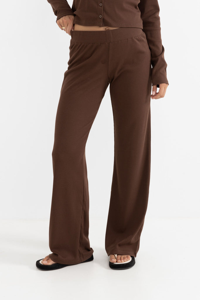 RHYTHM - JESSIE WIDE LEG LEISURE PANT