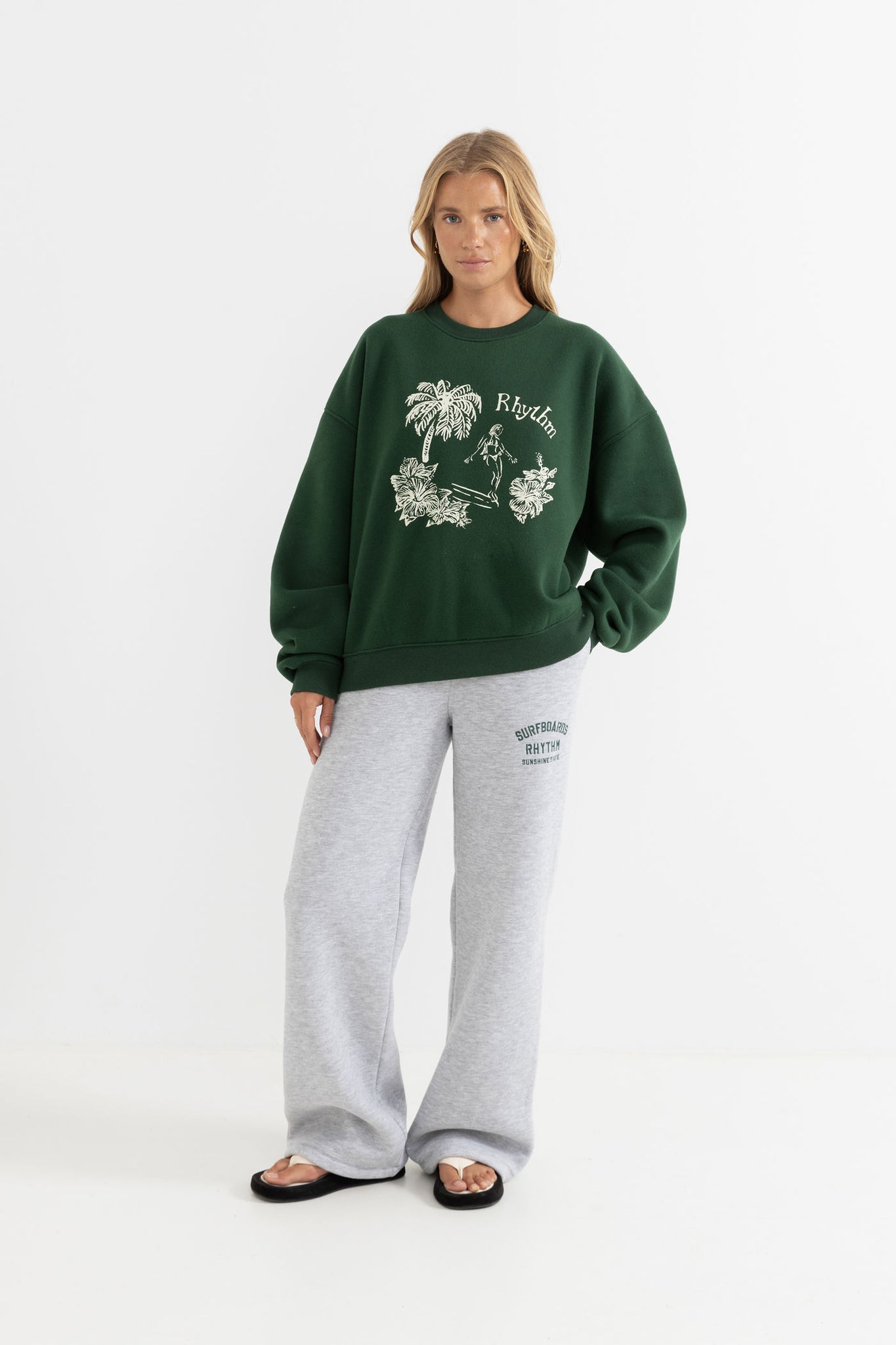 RHYTHM - SURF WIDE LEG LEISURE PANT
