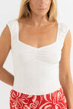 RHYTHM - GRACIE SWEETHEART TOP