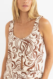 RHYTHM - KAI FLORAL VEST TOP