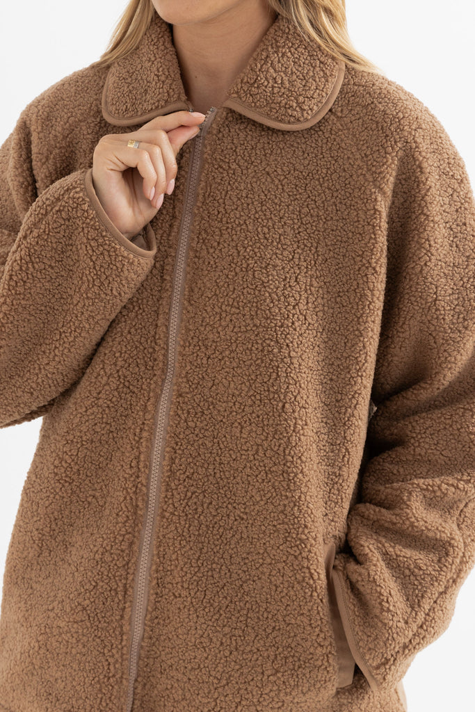 RHYTHM - SNOWY SHERPA JACKET