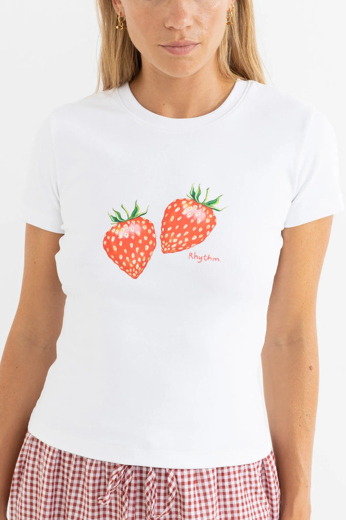 RHYTHM - STRAWBERRY EVERYDAY TEE