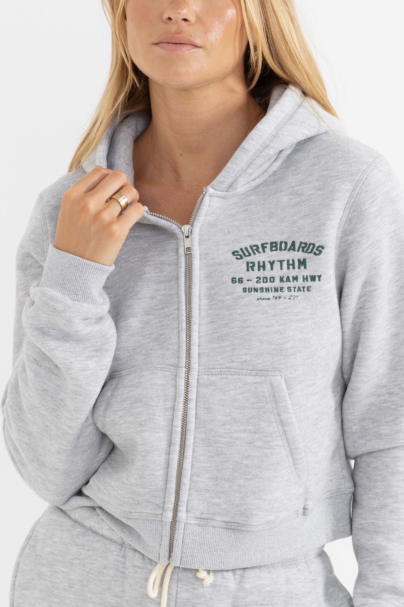 RHYTHM - SURF ZIP THROUGH FLEECE