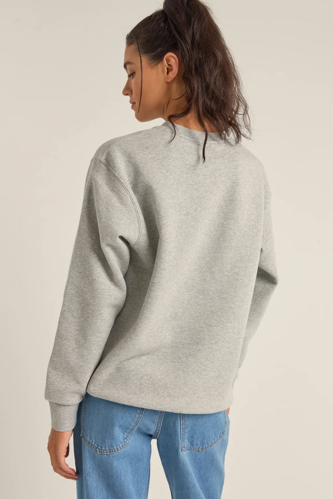 RHYTHM - FLAGSHIP BOYFRIEND FLEECE CREW