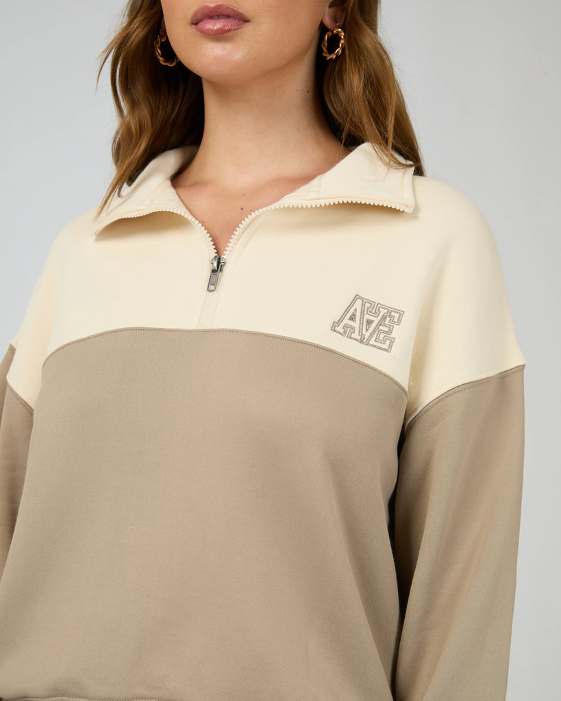 ALL ABOUT EVE - LUXE ACTIVE QUARTER ZIP