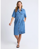 ELM-CORA DENIM DRESS